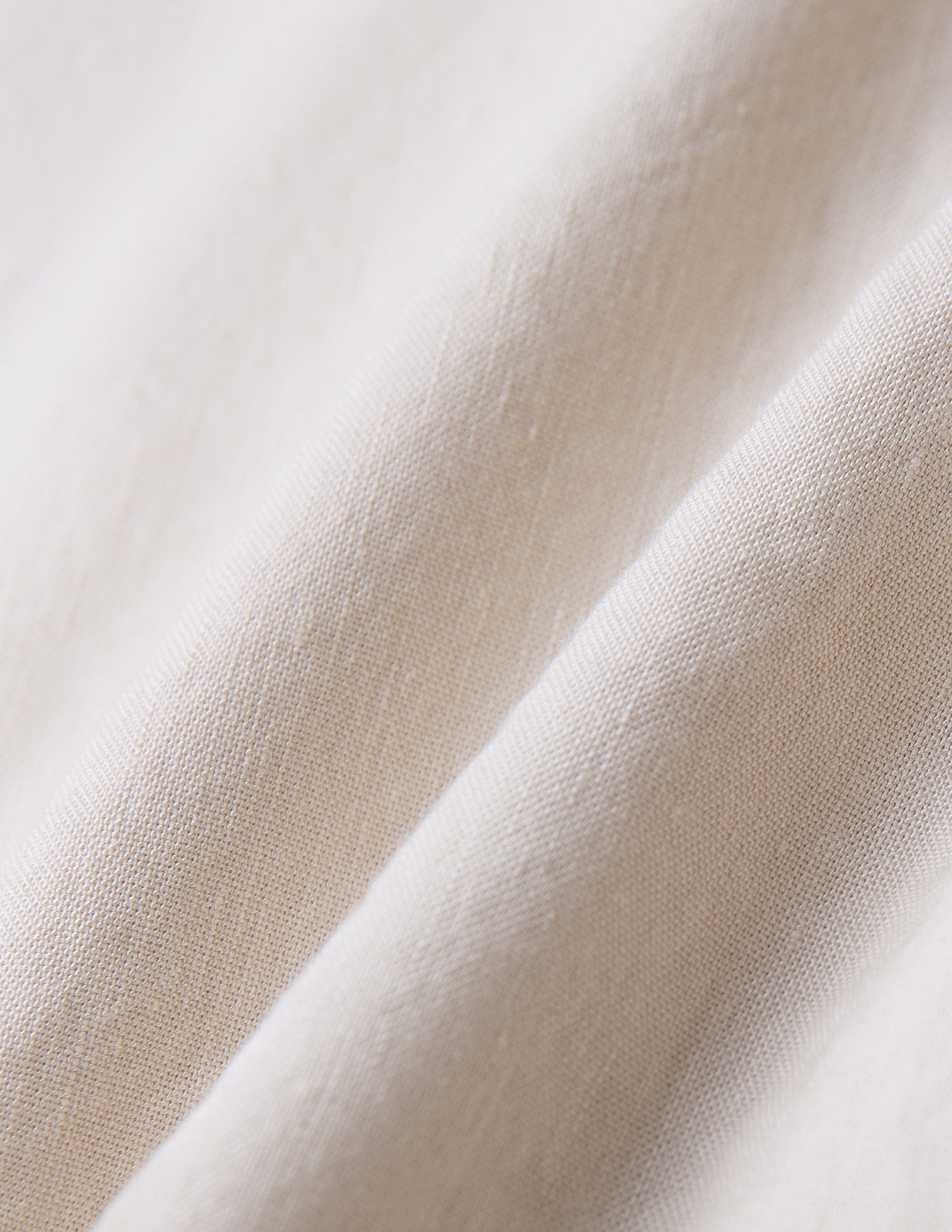 Women's Linen Shirt Short Sleeved Sandy Beige