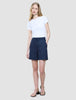 Women Linen Shorts Relaxed Night Sky