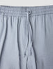 Women Linen Shorts Relaxed Stone Grey