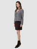 Madison Blouse Steel Grey