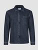 Matteo Denim Overshirt Washed Black