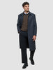 Maxi Wool Coat Dark Grey