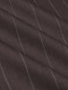 Women Raina Short Blazer Chestnut Pinstripe
