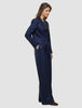 Women Raina Short Blazer Night Sky Pinstripe
