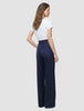 Women Raina Pants Wide Night Sky Pinstripe