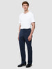 Refine Cotton Pants Relaxed Fit Navy