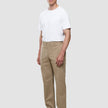 Refine Cotton Pants Relaxed Fit Sand