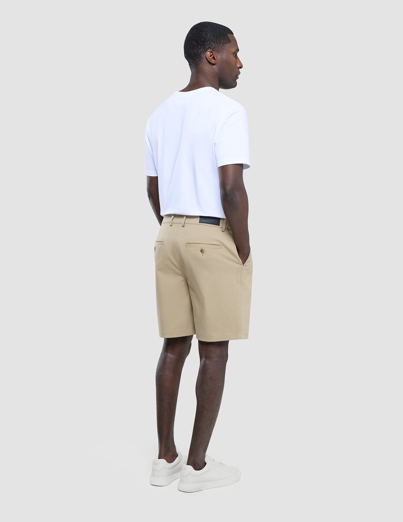 Refine Cotton Shorts Sand