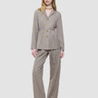 Women Rhea Pants Golden Beige Melange