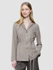 Women Rhea Shirt Golden Beige Melange