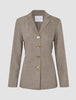 Women Rhea Shirt Golden Beige Melange