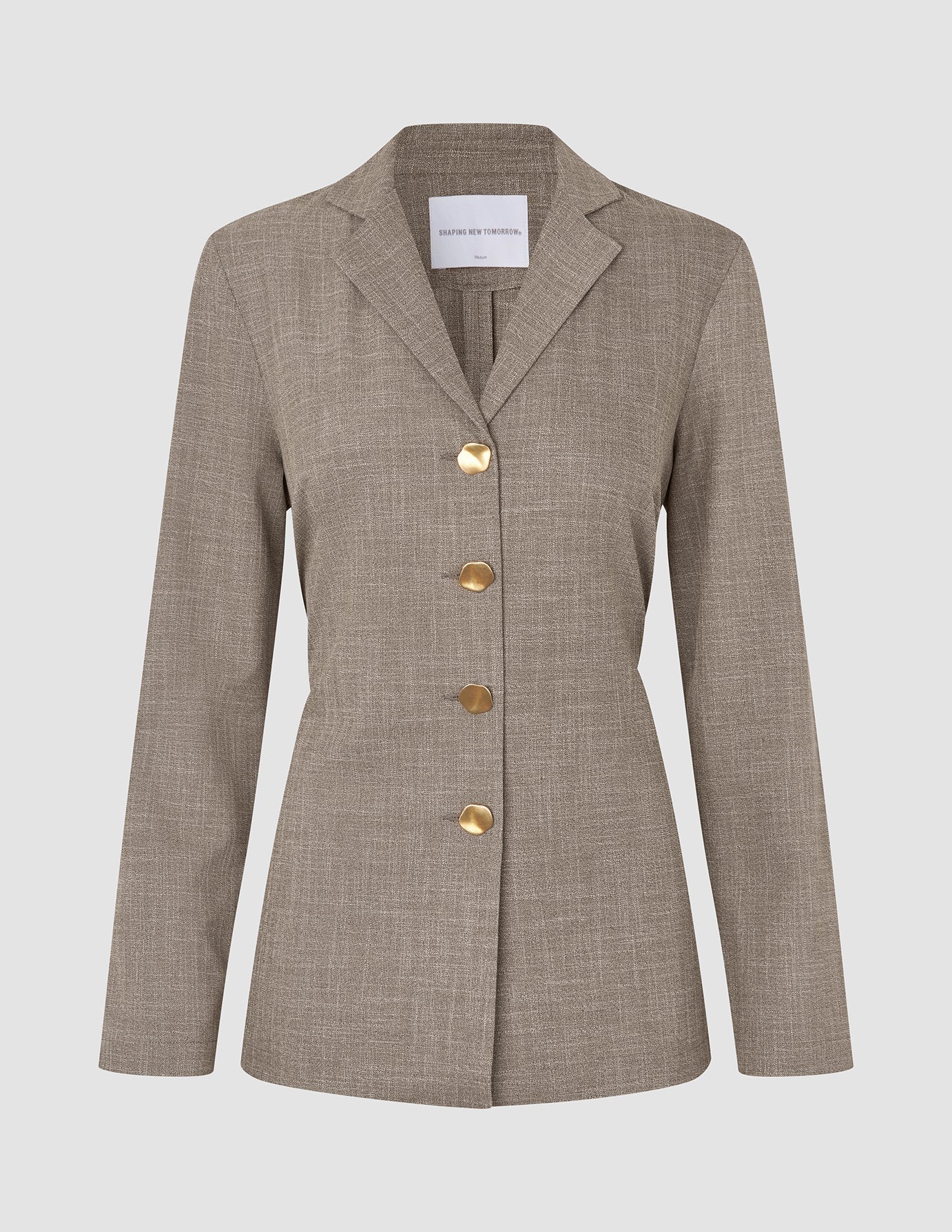 Women Rhea Shirt Golden Beige Melange