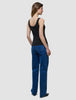 Rib Tank Top Black