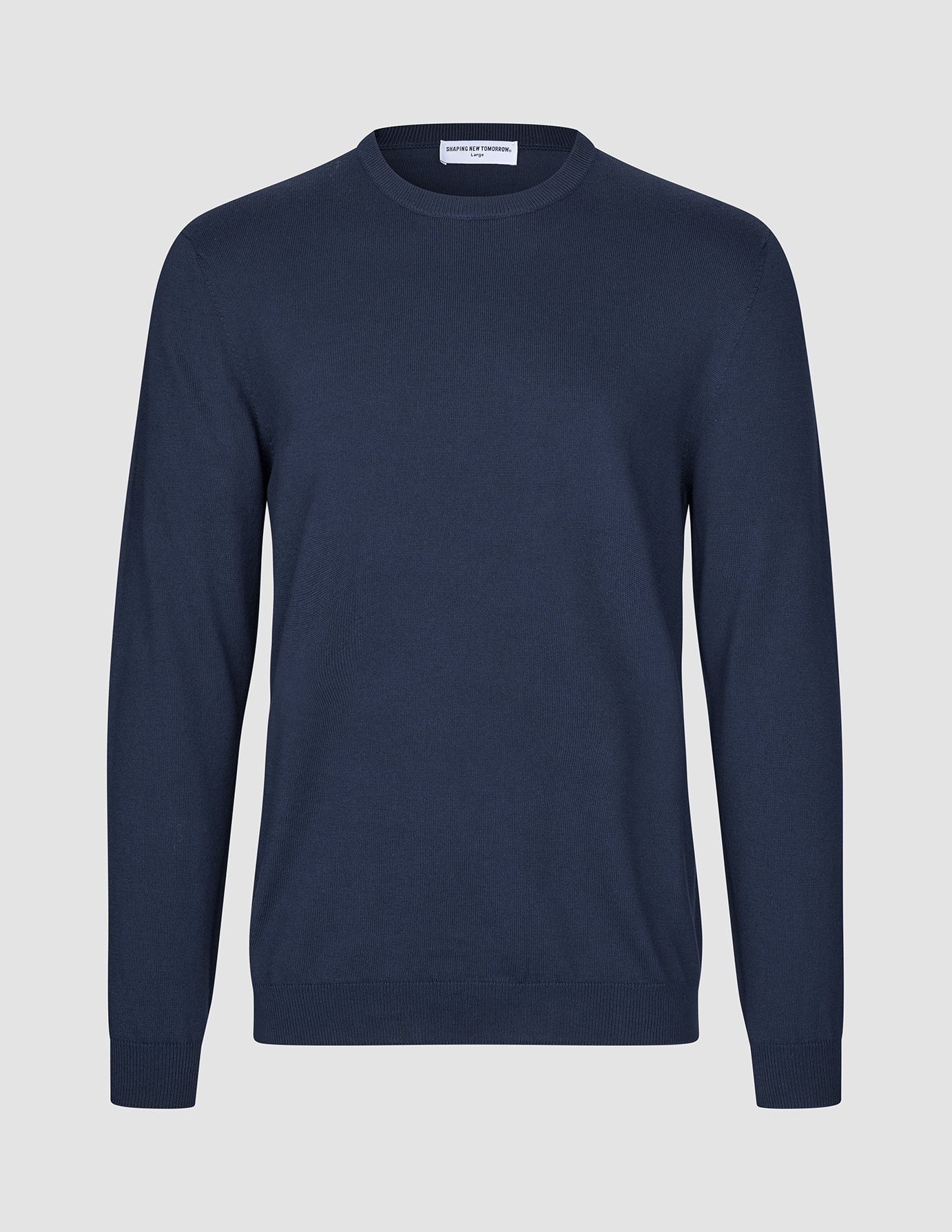 Seamless Core Knit Crewneck Dark Navy