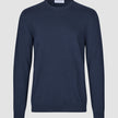 Seamless Core Knit Crewneck Dark Navy