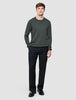 Seamless Core Knit Crewneck Green Night