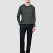 Seamless Core Knit Crewneck Green Night