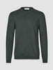Seamless Core Knit Crewneck Green Night