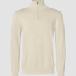 Seamless Core Knit Half Zip Birchwood
