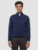 Seamless Core Knit Half Zip Dark Navy
