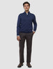 Seamless Core Knit Half Zip Dark Navy