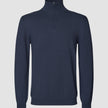 Seamless Core Knit Half Zip Dark Navy