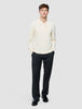 Seamless Core Knit Long Sleeve Polo Birchwood