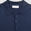 Seamless Core Knit Short Sleeve Polo Dark Navy