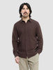 Seersucker Casual Shirt Dark Brown