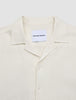 Seersucker Short Sleeve Shirt Off White