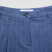 Women Serene Pants Wide Ombre Blue Herringbone