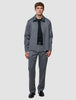 Siena Pants Relaxed Fit Herringbone Grey