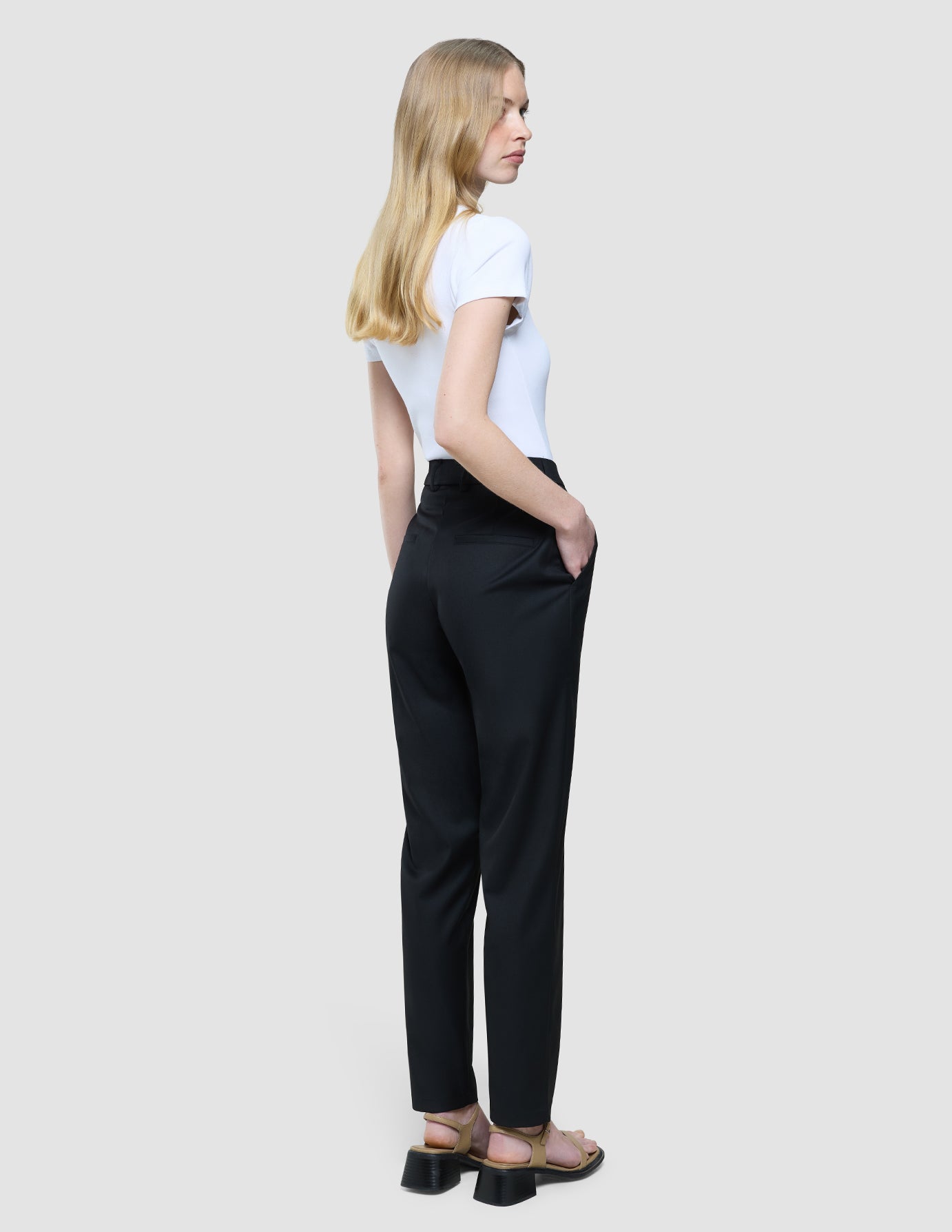Women Skye Pants Tapered Black