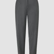 Skye Set Charcoal Melange Long Vest and Tapered Pants