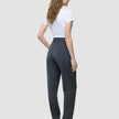 Women Skye Pants Tapered Charcoal Melange