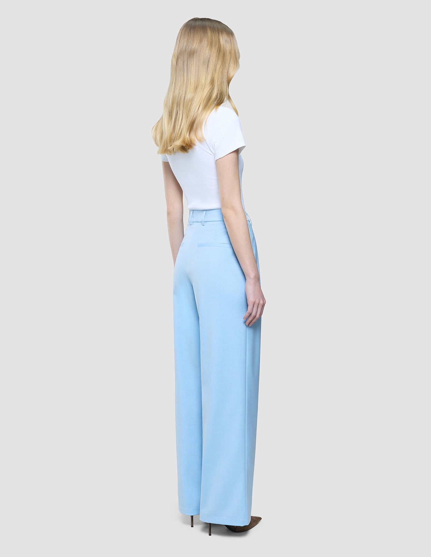 Women Skye Pants Wide Blue Haze