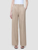 Women's Skye Pants Wide Sandy Beige Melange