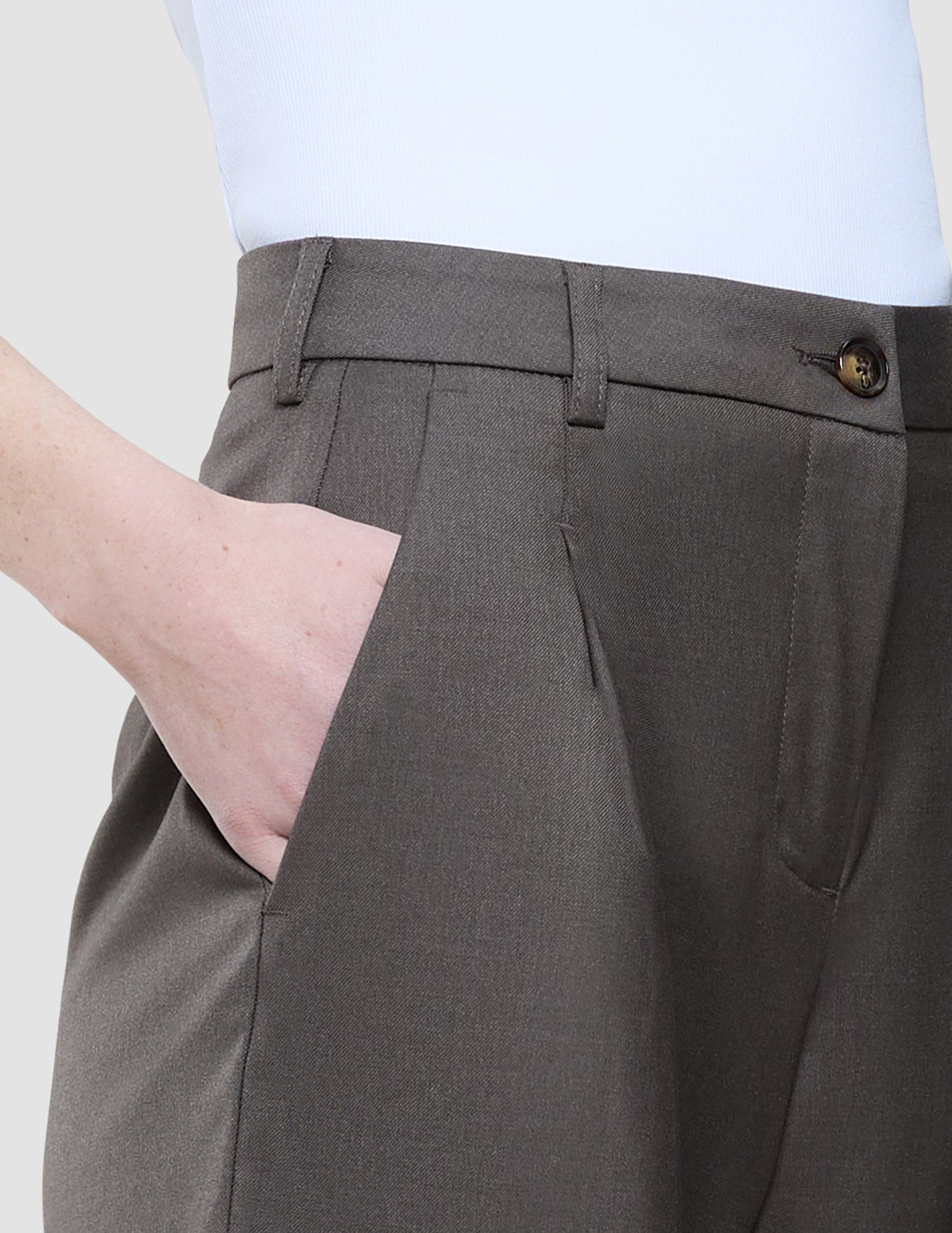 Women's Skye Shorts Dark Chestnut Melange
