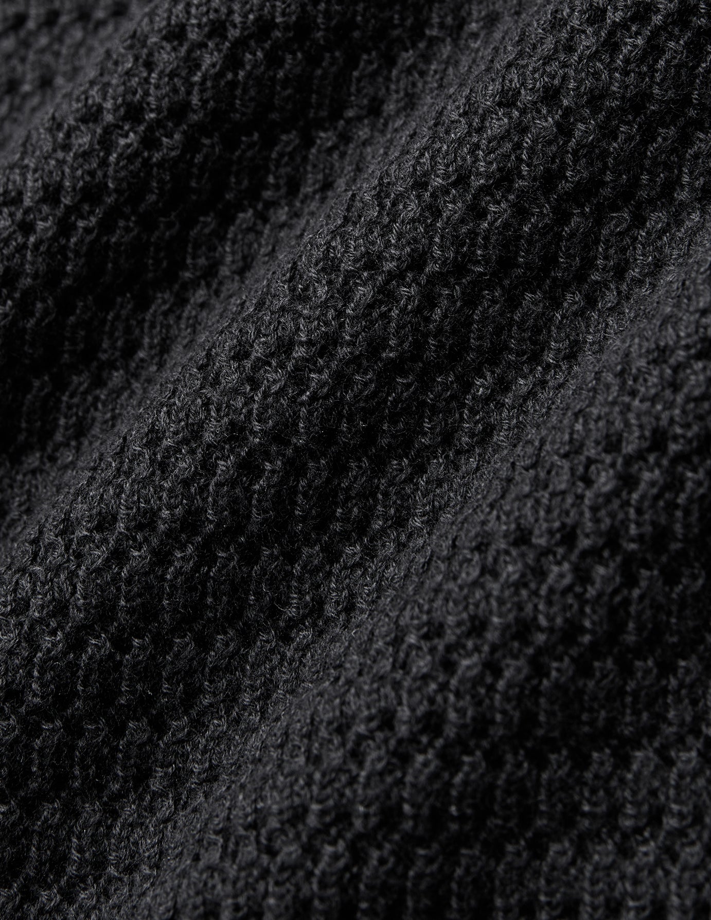 Women Structured Polo Long Sleeve Black