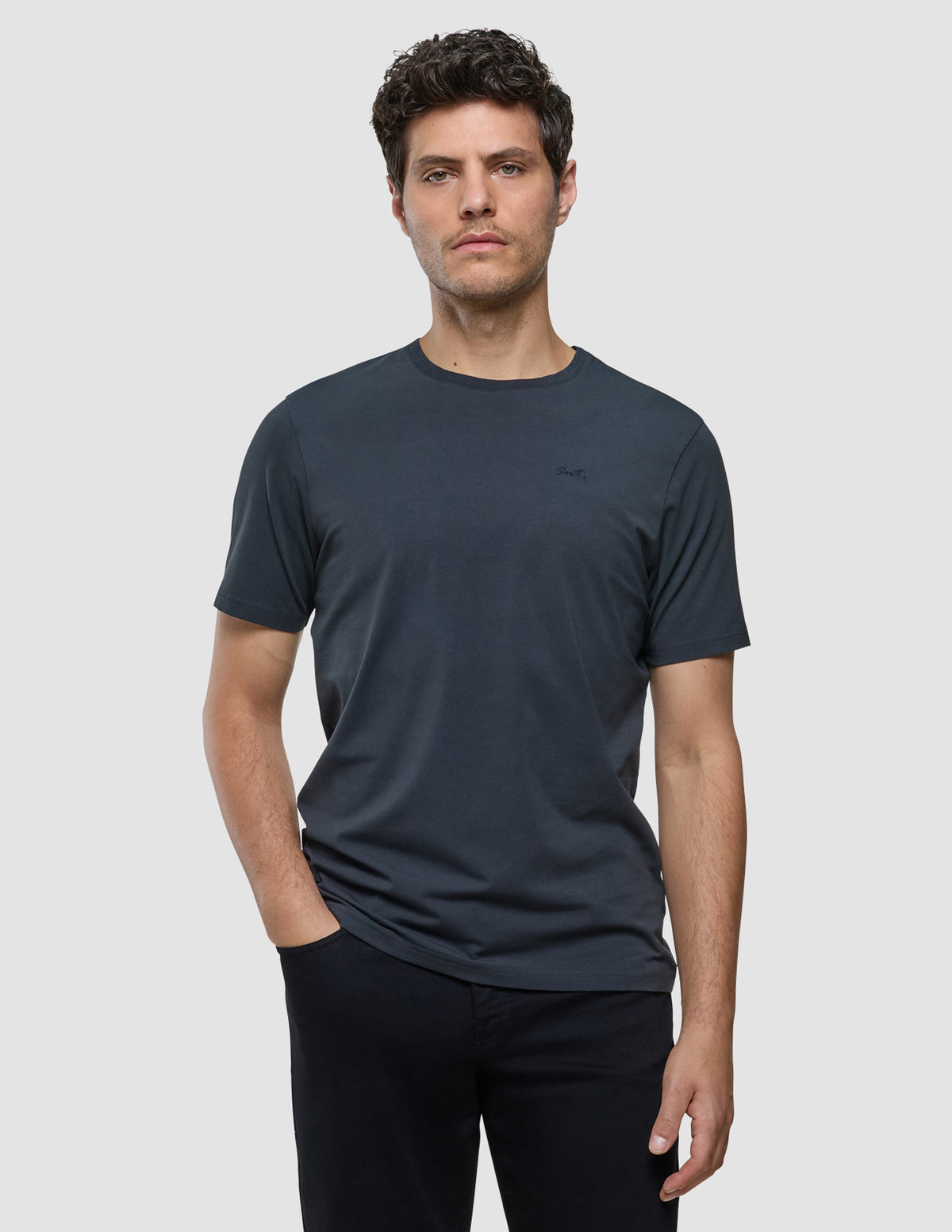 Supima Legacy T-shirt Deep Grey