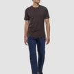 Supima T-shirt Deep Brown