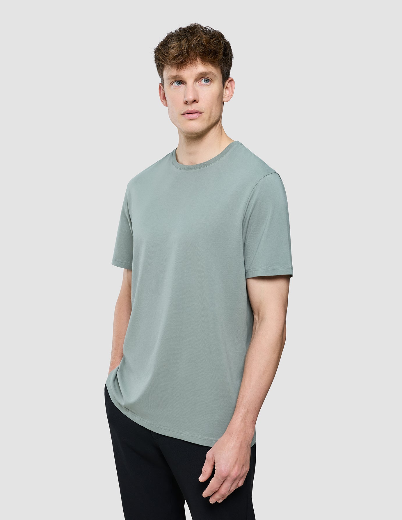 Supima T-Shirt Mist Green