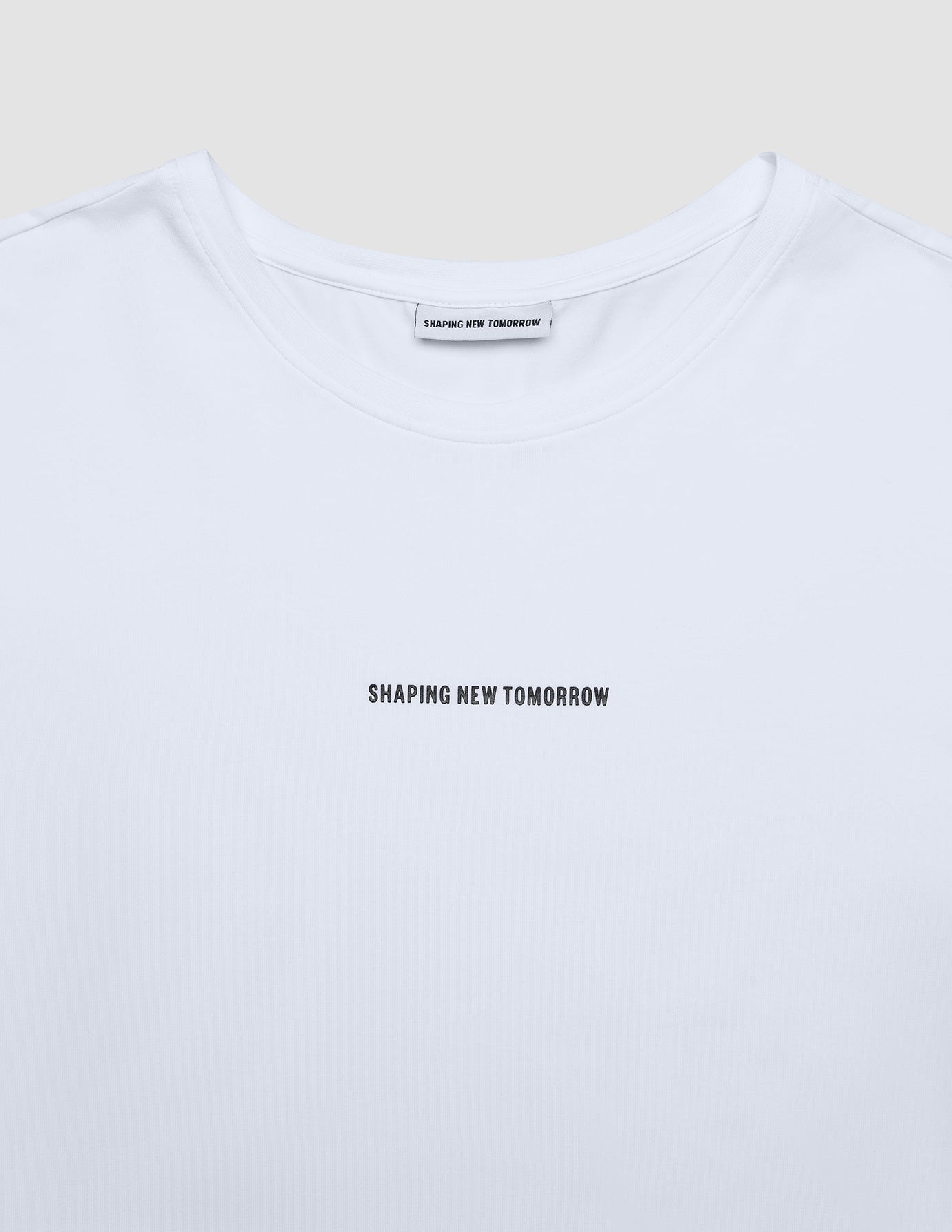 Supima Autograph Long-Sleeved T-Shirt White