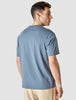 Supima T-shirt Box Fit Blue Mirage