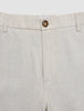 Tech Linen Elastic Pants Sandshell