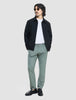 Tech Linen Elastic Pants Urban Green