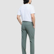 Tech Linen Elastic Pants Urban Green