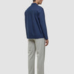 Tech Wool Overshirt Navy