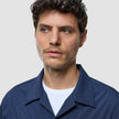 Tech Wool Overshirt Navy