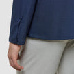 Tech Wool Overshirt Navy